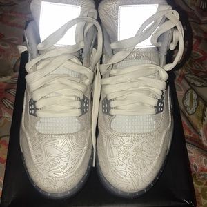 Air Jordan retro 4 Laser